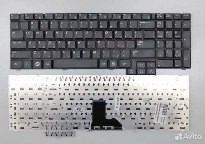 Клавиатура для ноутбука samsung R525 / R528 / R530