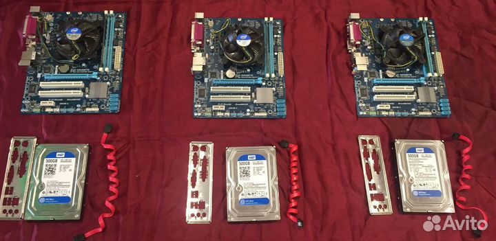 Комплект Intel i3-3210, DDR3 4GB, HDD 500GB