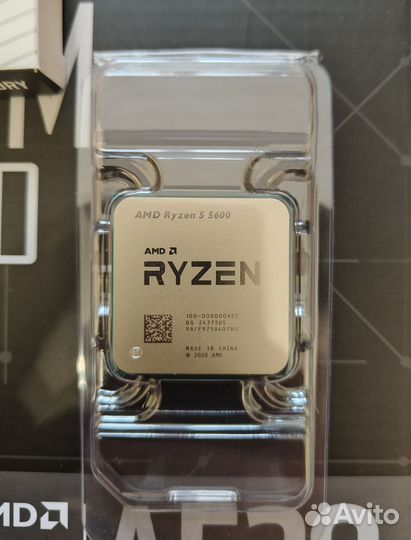 Комплект A520m + Ryzen 5600 + DDR4 32Гб новый