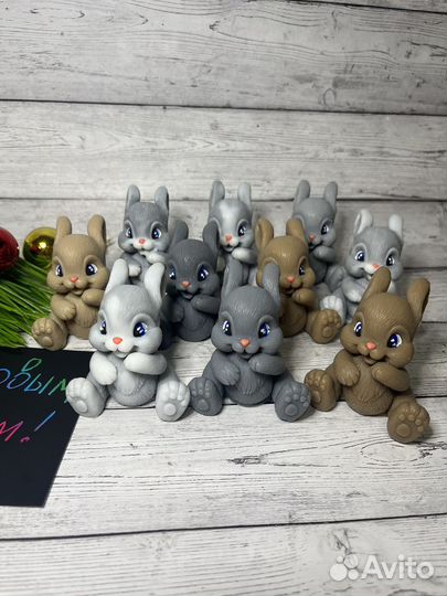 Мыло ручной работы Кролик «Рыжик»