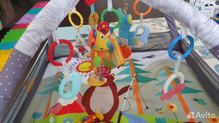 Детский развивающий коврик-манеж