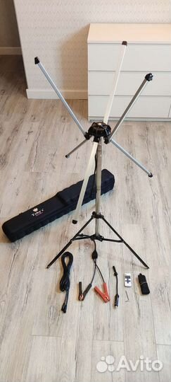 Кемпинговый фонарь Лепестковый LED прожектор 12V