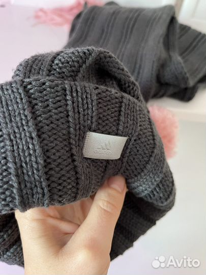 Adidas Комплект шапка и шарф женский