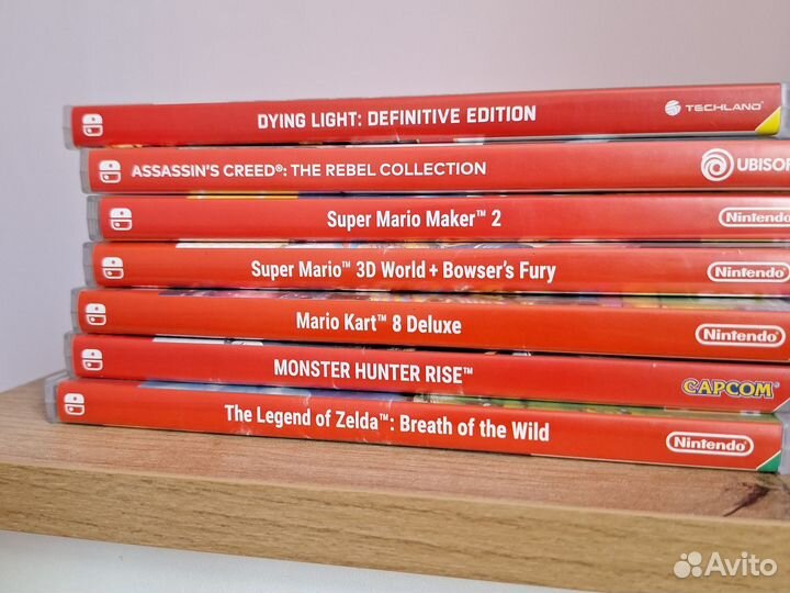 Игры для nintendo switch катриджи