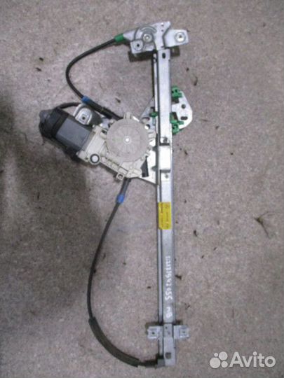 Механизм стеклоподъёмника в сборе с моторчиком лев