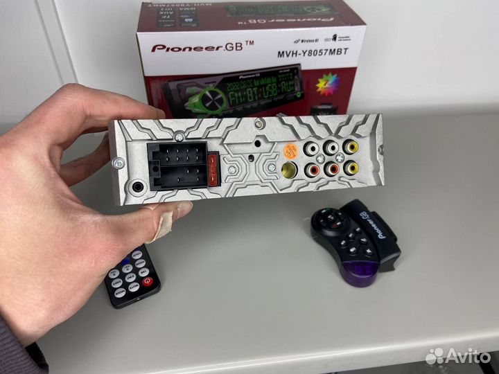 Магнитола pioneer GB 1din с блютузом