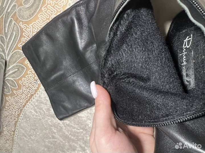 Сапоги женские натуральная кожа 36 размер