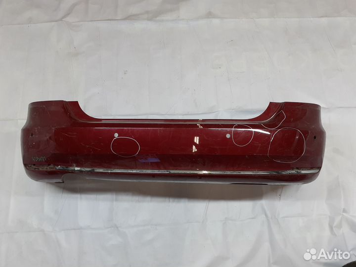 Задний бампер Volkswagen Polo 2018