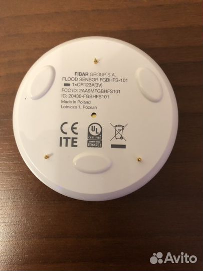 Датчик протечки воды Fibaro Flood Sensor