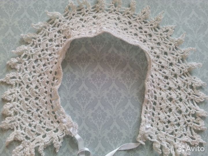 Воротник кружевной детский