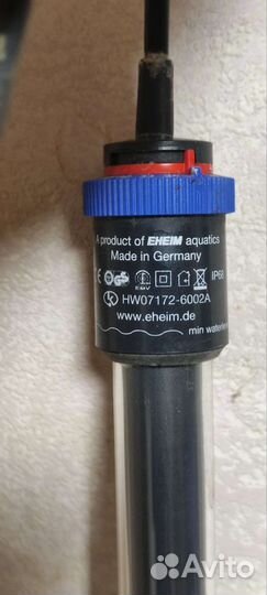 Подогреватель воды eheim в аквариум до 150, 600л