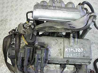 Двигатель 1.6 8v K7M702 для Рено Меган 1 1.6