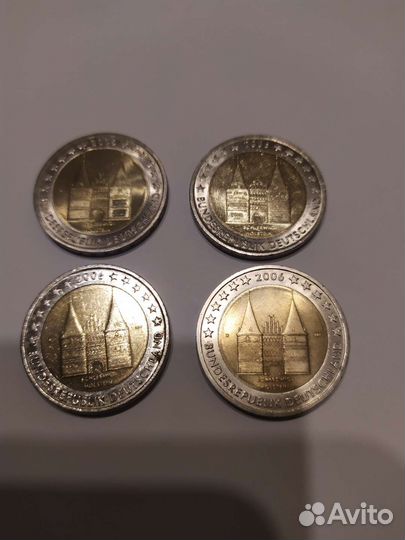 2 евро 2006 Германия Шлезвиг-Гольштейн