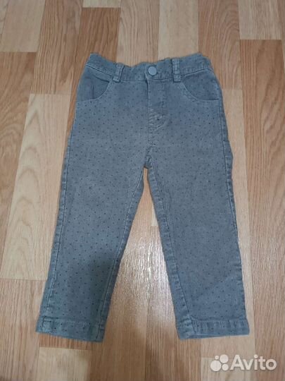 Летние брюки для девочки 80