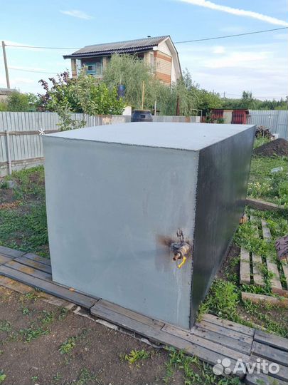 Бак для воды металлический 4,5м3