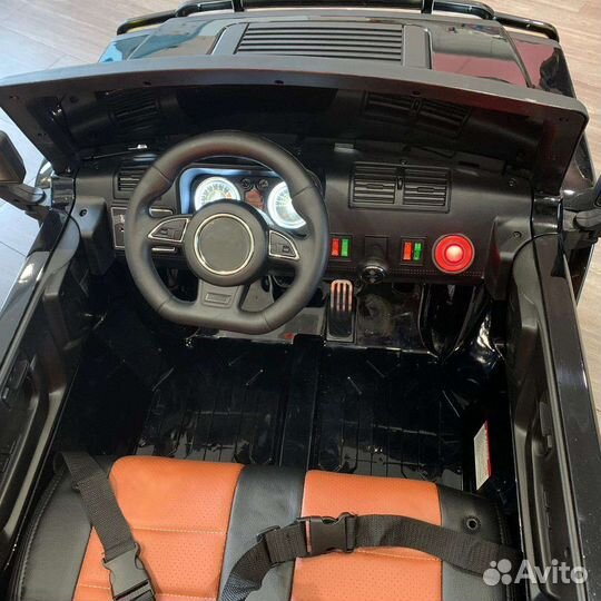 Электромобиль hummer лицензия 2 места,4 вд, пульт