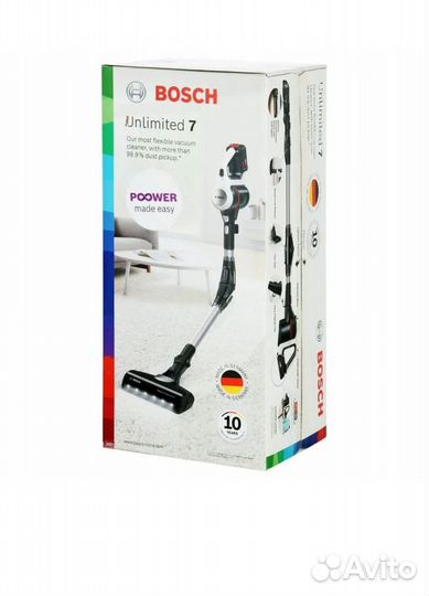 Вертикальный пылесос bosch unlimited 7 BSC711XXL