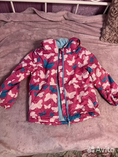 Куртка на девочку 6 7 лет