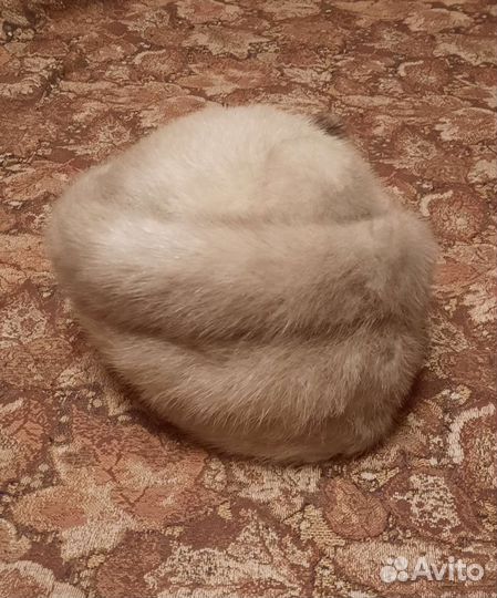 Шапка норковая женская