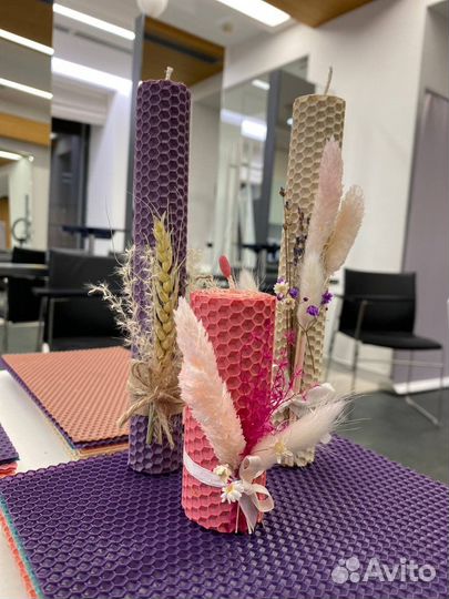 Мастер-класс по свечам