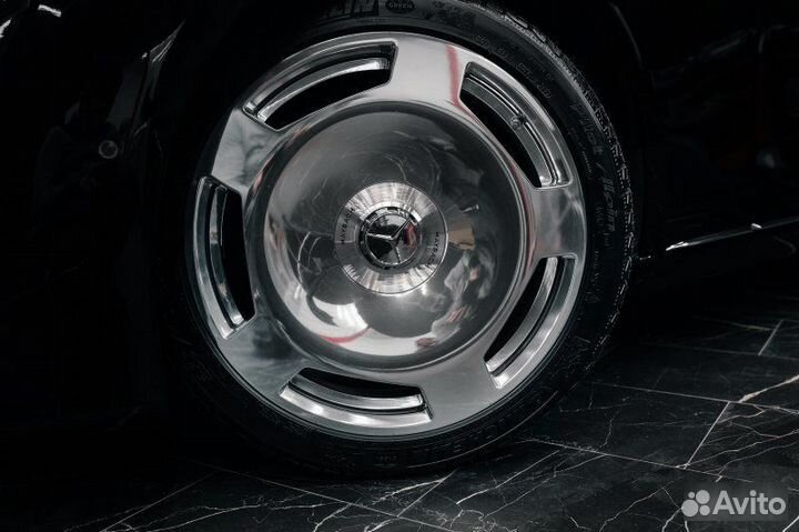 Обвес + диски стиль Maybach Mercedes S-class W223