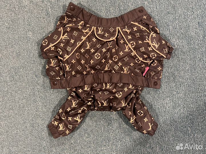 Дождевик для маленькой собаки р.10