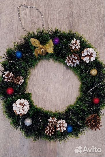 Новогодний рождественский венок