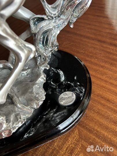 Серебряная статуэтка «Конь на дыбах»