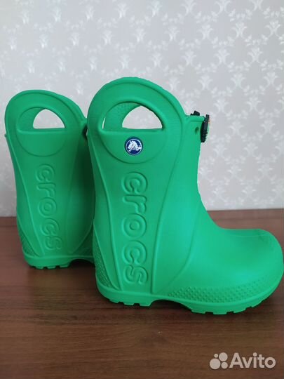 Детские резиновые сапоги crocs c6