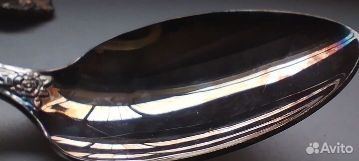 Ложки вилки столовые мельхиор Серебряная Роза СССР