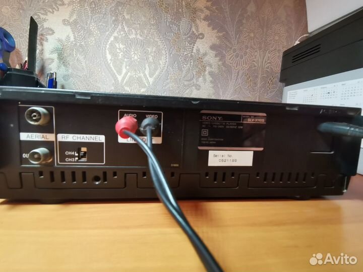 Video cassete soni VHS SLV-X110. auto Head Cleaner