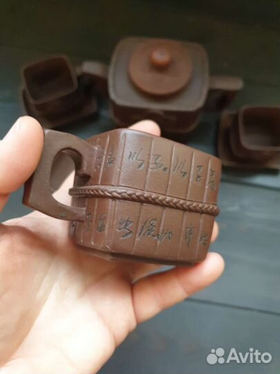 Китайский чайный сервиз из исинской глины