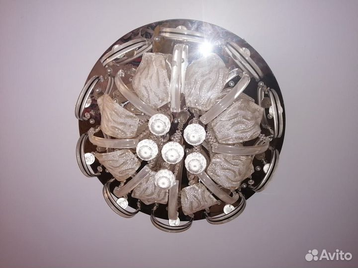 Люстра потолочная бу