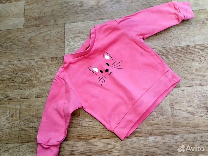 Детские вещи пакетом 68 74 на девочку