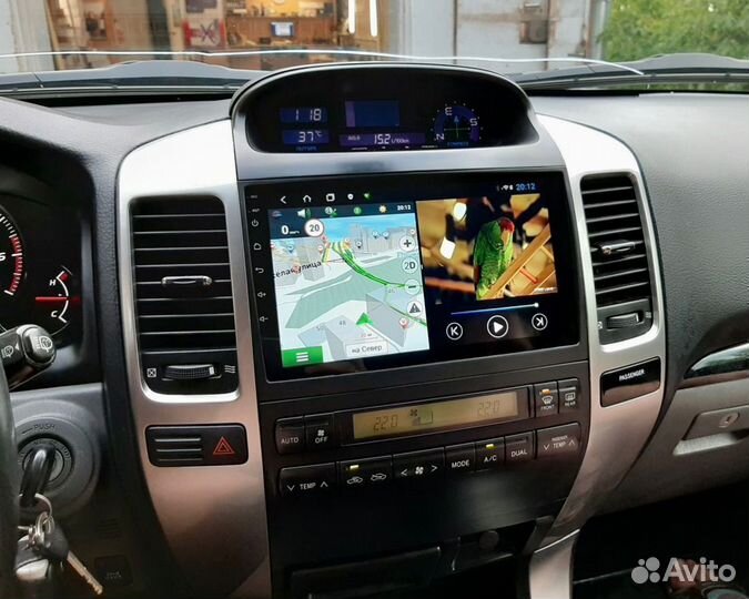 Магнитола Toyota Prado 120 Android