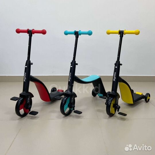 Самокат беговел 3 в 1