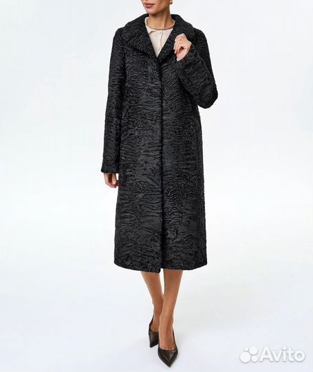 Новое пальто каракульча Swakara, про-во Италия