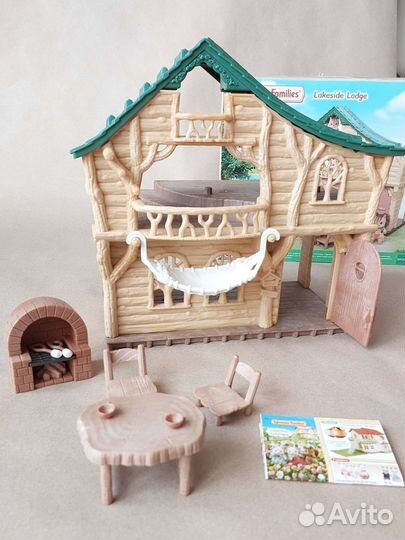 Sylvanian families дом lakeside lodge