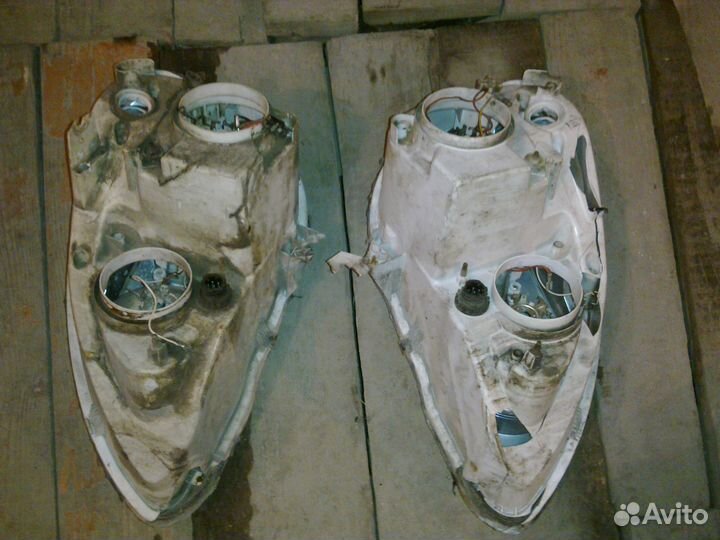 Фара передняя стекло пластик газель на запчасти бу