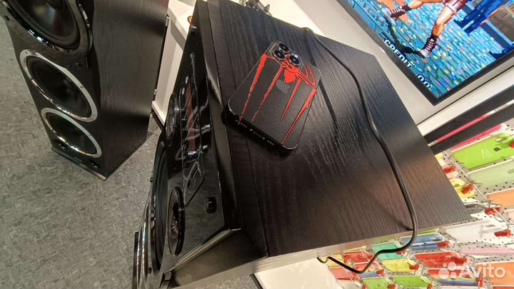 Акустическая колонка х2 большая блютуз 240Ватт