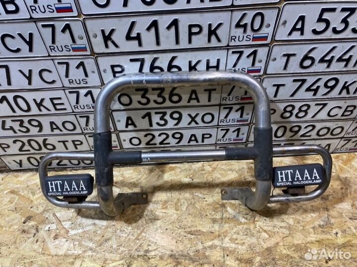 Бампер кенгурятник передний Kia Sportage