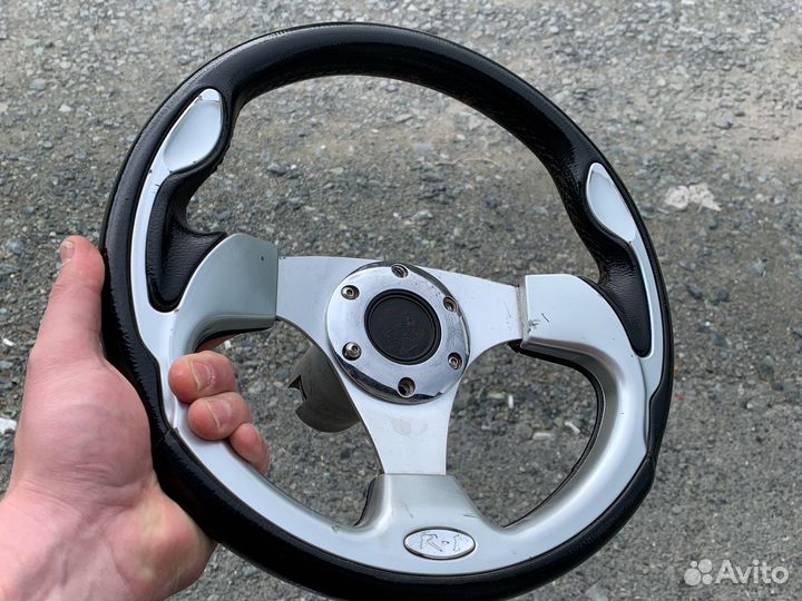 Спортивный руль на ваз