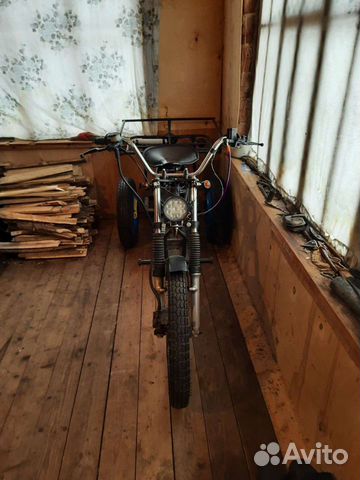 Трицикл самодельный со снятым мотором объявление продам