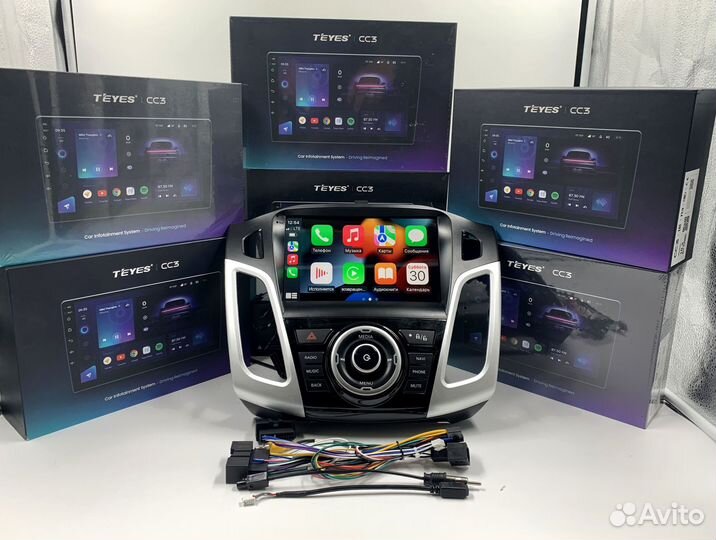 Магнитола Teyes 4/64 для Форд Фокус 3