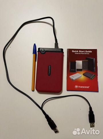 Переносной жёсткий диск Transcend 500Gb