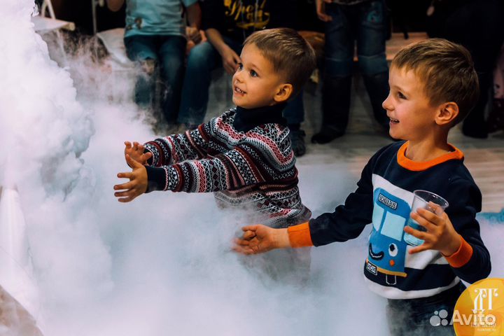 Бомбическое детское научное шоу на День Рождения