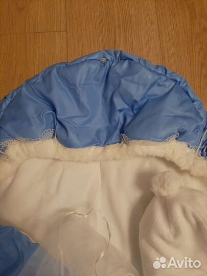 Комплект на выписку для мальчика зима