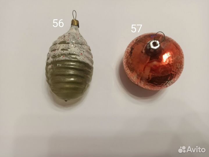 Елочные игрушки СССР