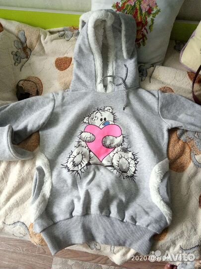 Толстовка для девочки