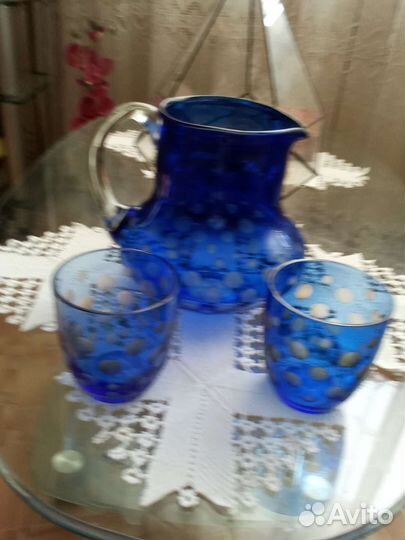 Кувшин со стаканами СССР